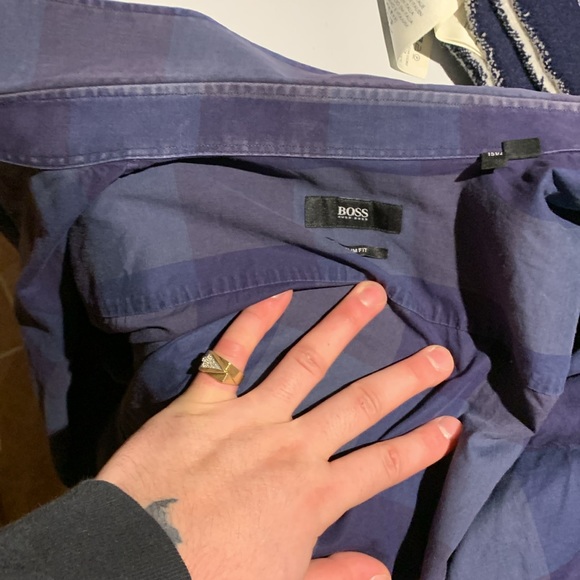 Hugo Boss Jenno Slim Fit dress shirt size 15.5” - Picture 12 of 12